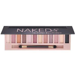 NAK 12-Color Eyeshadow Palette - Shimmer